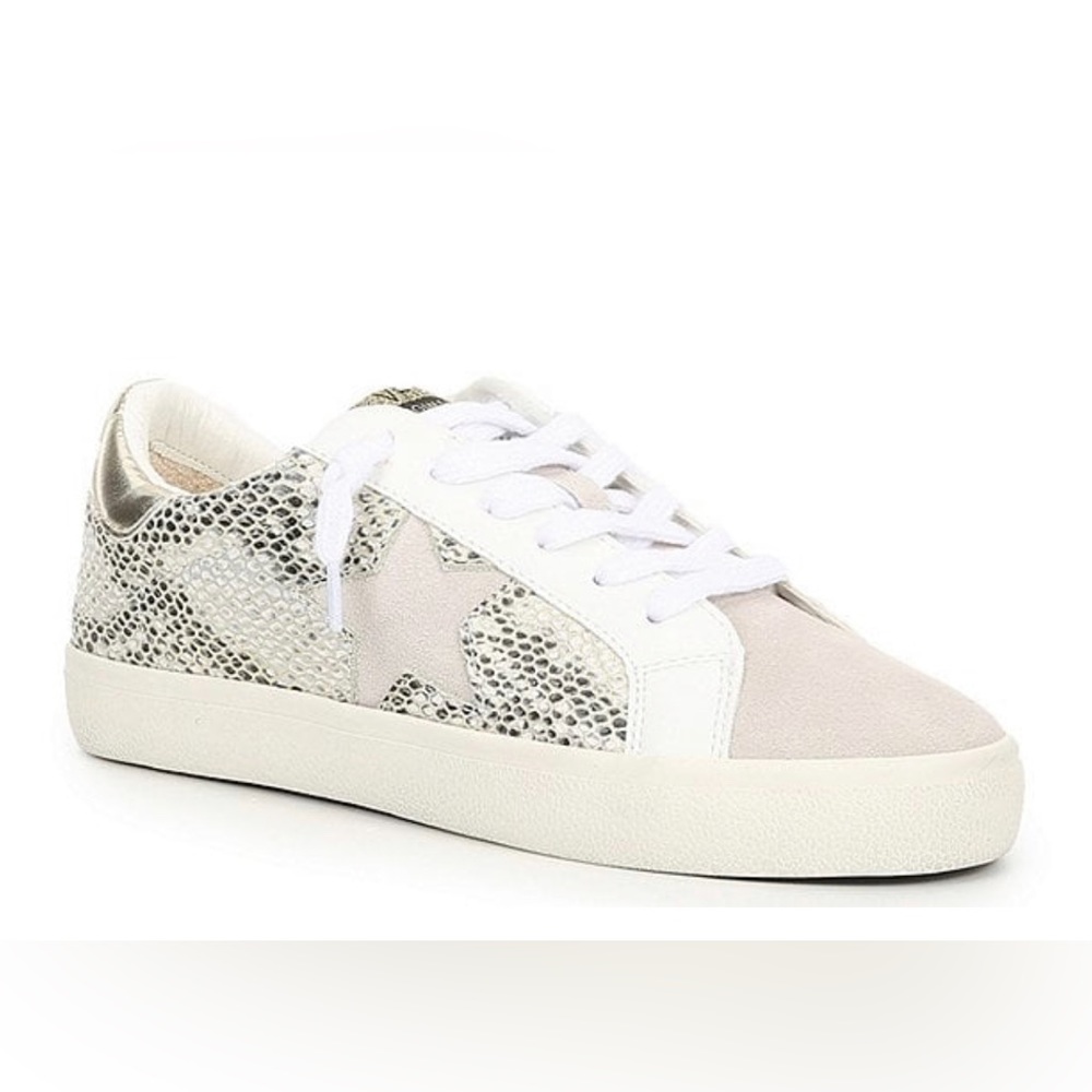 Vintage Havana Kate Star Snake Print Sneakers